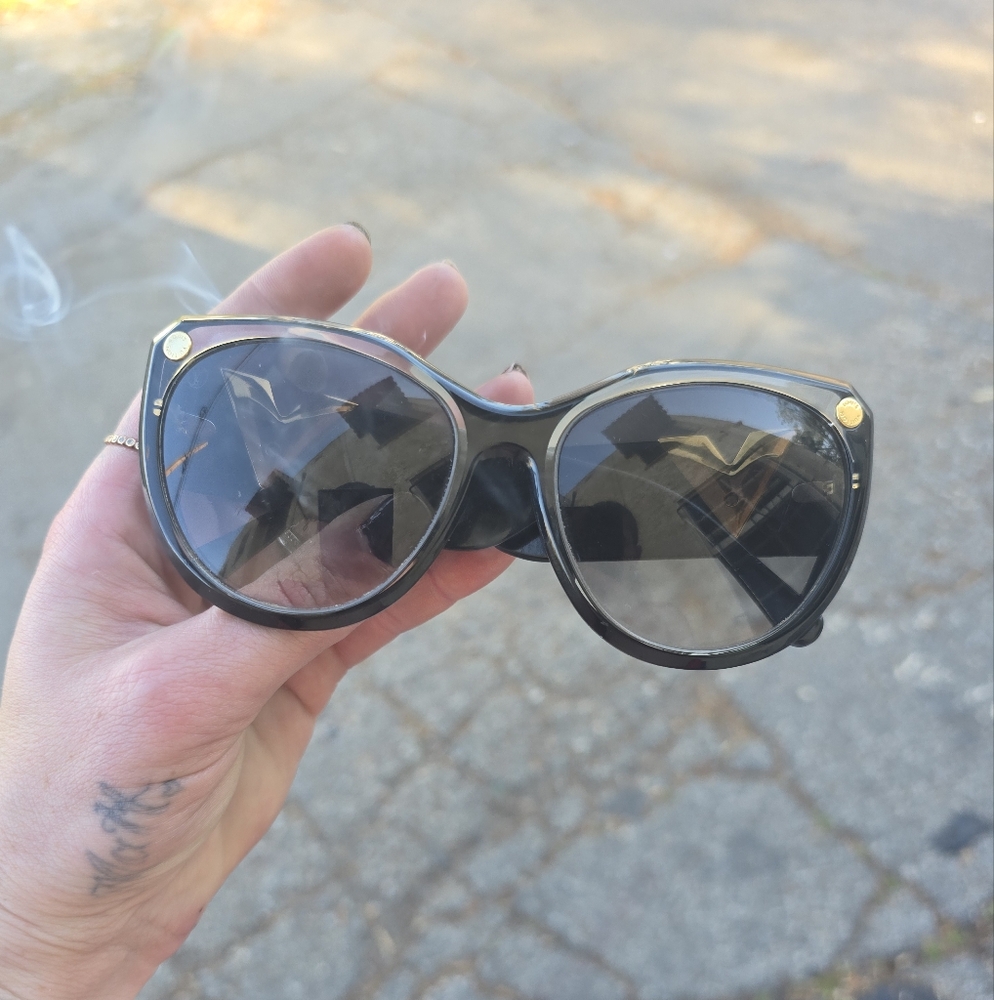 Louis Vuitton My Fair Lady Cat Eye Studs Sunglasses